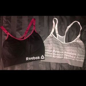 Reebok sports bras